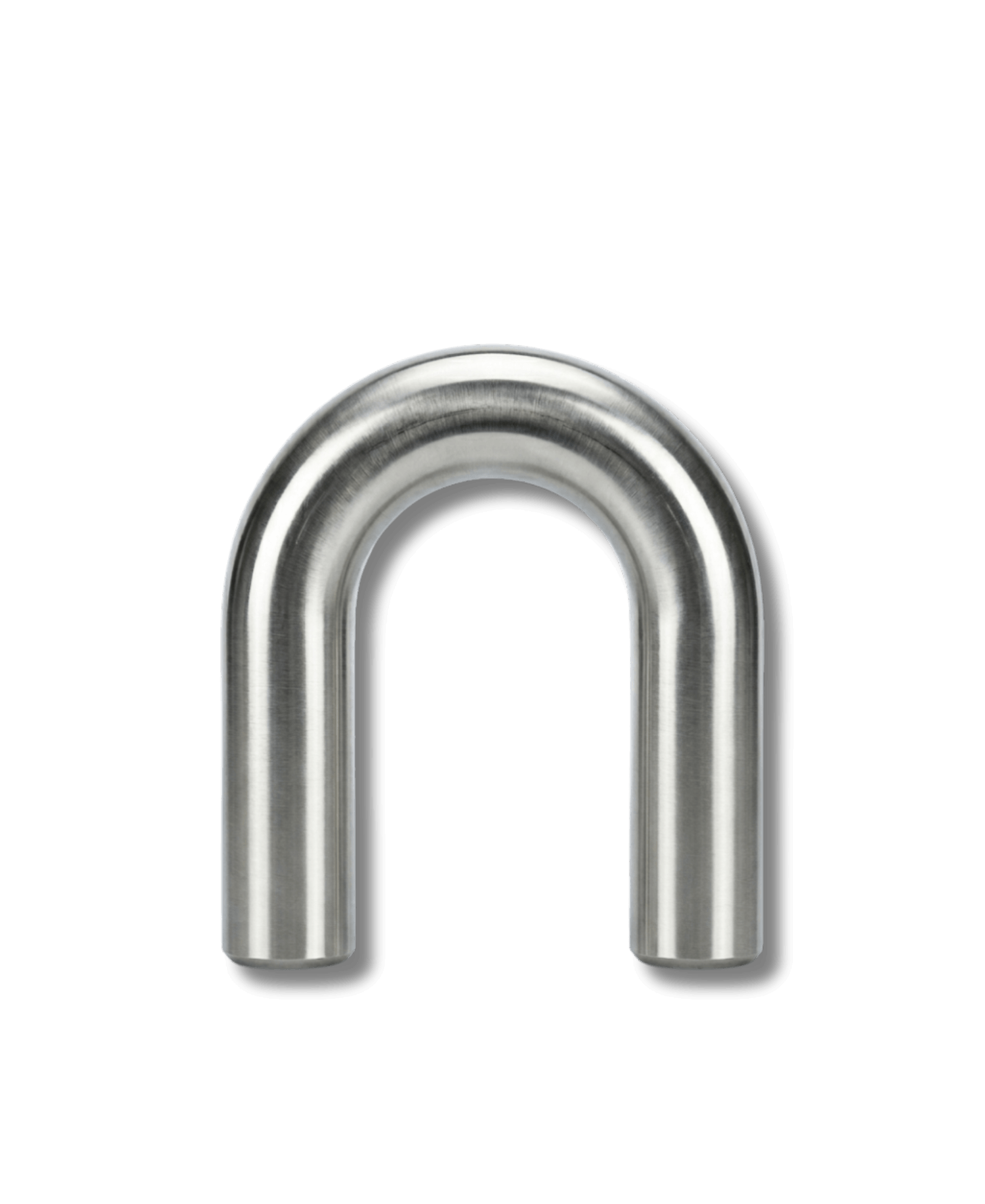180 degree stainless steel U-bend tube with long straight legs